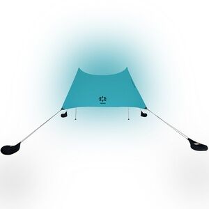 Neso Grande Beach Canopy in Teal Blue
